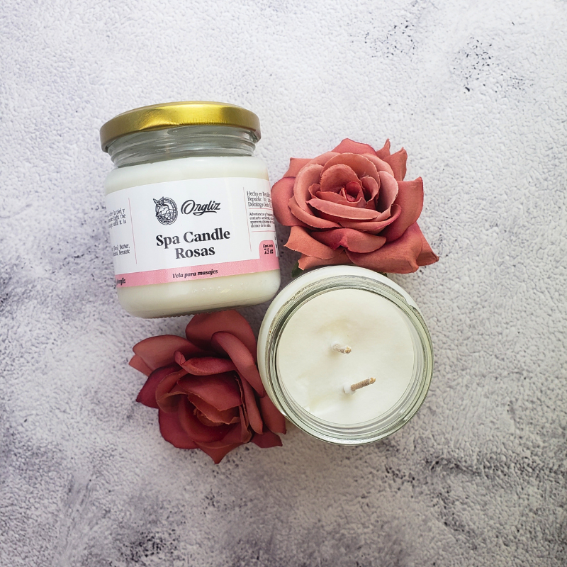 Spa Candle Rosas